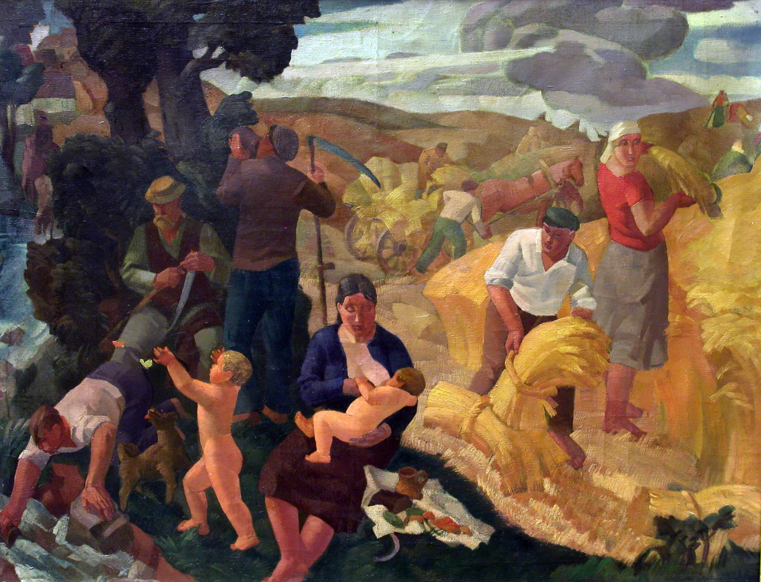 Михаил Севрук. Урожай, 1937