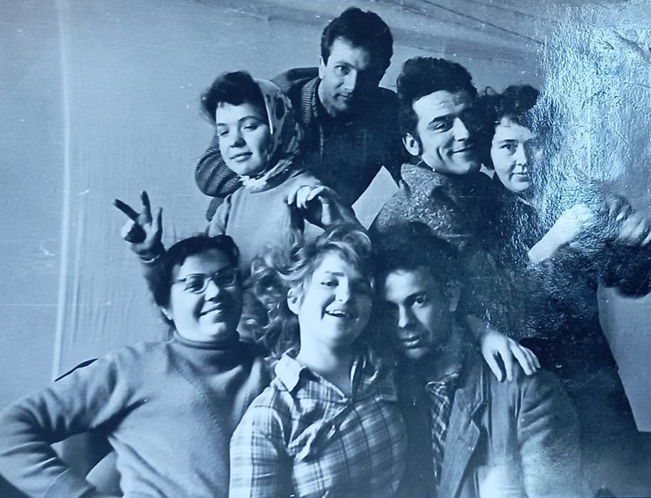 Студенты Витебского художественно-графического факультета. 1958