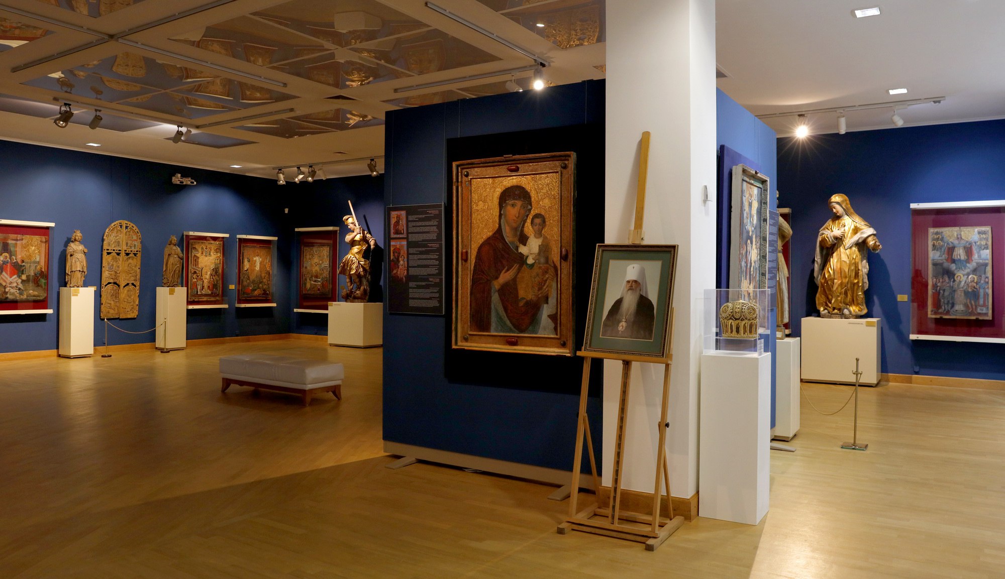 The exhibition of restored icons from the museum’s collection dedicated to the birthday of Metropolitan Philaret